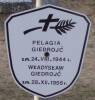Pelagia Giedroj, died 1944 and Wadysaw Giedroj died 1956